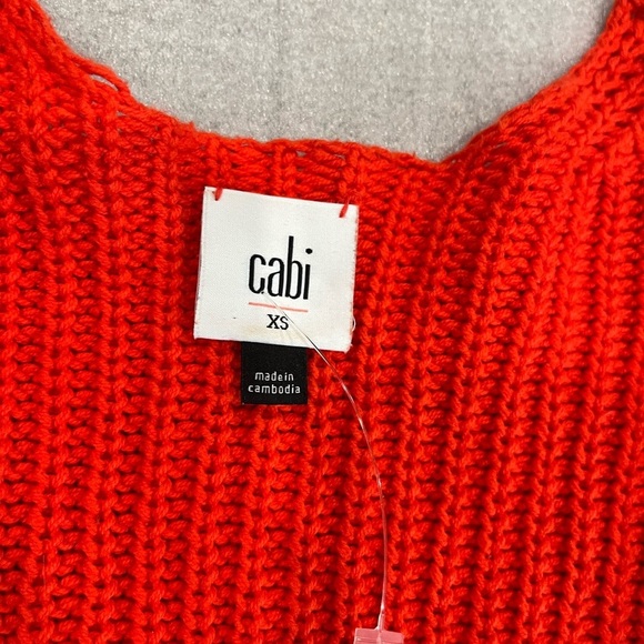 [XS]CAbi Ruby Chunky Sweater Vest Cottage Coastal Lagenlook Minimalist Oversize - Picture 4 of 9